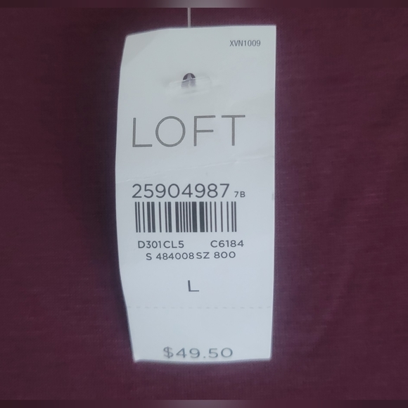 LOFT Boatneck Pullover Size L - Picture 6 of 7